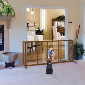 Deluxe Freestanding Pet Gate - Medium