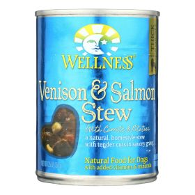 Wellness Dog Food -Venison & Salmon W/ Potatoes & Carrots - Case