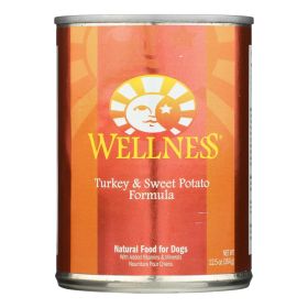 Wellness Pet Food Turkey & Sweet Potato Recipe - Case