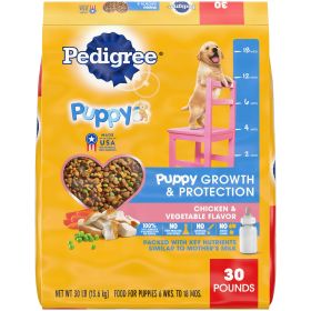 Pedigree Puppy Growth & Protection Chicken & Vegetable Flavor 30 lb