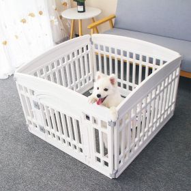 Playpen Foldable Gate Heavy Plastic w/ Door Portable