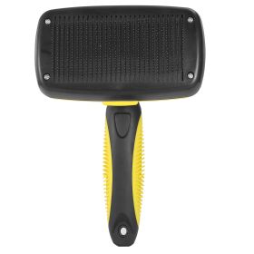 Self Cleaning Slicker Brush For Dogs Shedding Tools