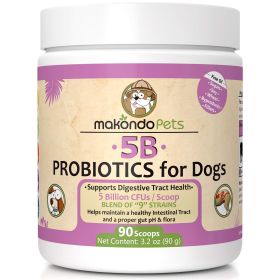 Probiotics for Dogs & Puppies Extra Strength 9 Species 5 Billion CFU