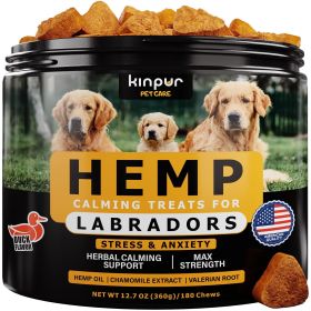 Calming Chews for Labradors w/ Valerian Root & Hemp Oil