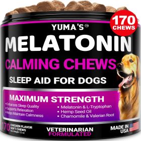 Melatonin Calming Chews Dog Stress & Anxiety Relief