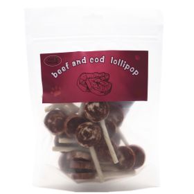 Lollipop Training Treats Cod & Beef Organic Clean Teeth