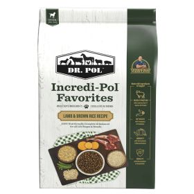 Lamb & Brown Rice Dog Food -Incredi-Pol Favorites