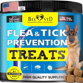 Flea & Tick Prevention Chewable Pills for Dogs Small Tablets