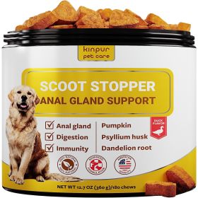 Scoot Stopper Soft Chews Fiber for Dogs Anal Gland & Digestion Support