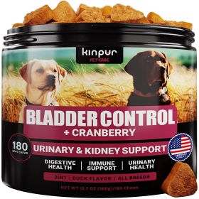 Dog Cranberry Chews Supplement Natural Aid for Kidney Health