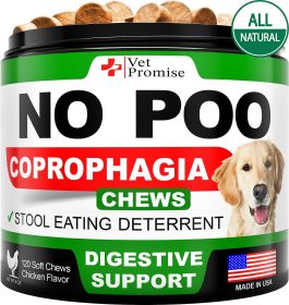 Stool Eating Deterrent for Dogs w/ Probiotics & Enzymes