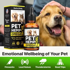 3 6 9 Omega Hеmp Oil Rich in Vit. B E Fish Oil a Hеmp for Dogs Anxiеty