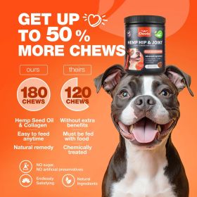 Glucosamine Chondroitin Chews w/ MSM Turmeric Collagen for Mobility