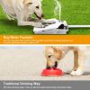 Outdoor Dog Water Fountain-Step-on Activated Sprinkler