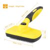 Self Cleaning Slicker Brush For Dogs Shedding Tools