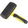 Self Cleaning Slicker Brush For Dogs Shedding Tools