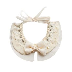 Handmade Lace Collars Necklace Neckerchief for Dog/Cat