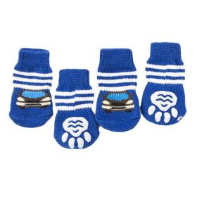 Cute Knitted Socks Dog Paw Protection for indoor Wear