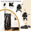 Dog Stroller Removable Seat Carrier Foldable 3-In-1