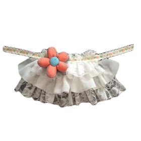 Lace Dog Collars Retro Style Cute Flower Necklace