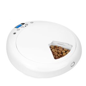 Automatic Dog Feeder 6-Meals-Digital Timer-Wet & Dry Foods