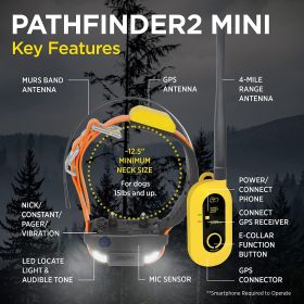 Dogtra PATHFINDER2 MINI GPS Dog Tracking & Training System