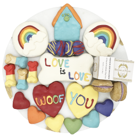 Dog Treats Gift Box Pride Theme