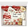 Dog Treats Gift Box Get Well Soon Theme