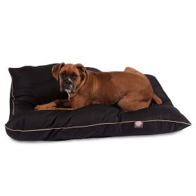 Dog Bed Super Value Machine Washable, Large, Black