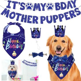 Birthday Bandana Hat Set Dog Birthday Party Supplies