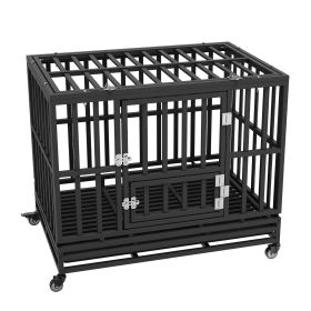 VEVOR Heavy Duty Indestructible Dog Crate