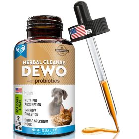 Dogs Natural Worm Treatment with Probiotic Liquid Herbal Medicine