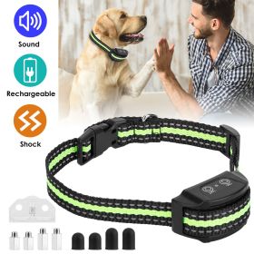 Anti-Bark Dog Collar IP67 Beep Shock Rechargeable