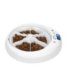 Automatic Dog Feeder 6-Meals-Digital Timer-Wet & Dry Foods