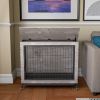 Dog Crate Furniture 38 Inch Heavy-Duty Gray