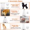 Dog Hair Cordless Trimmer 4In1 Grooming Kit