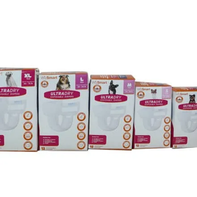 WizSmart UltraDry Disposable Diapers (Color: White, Size: Small)