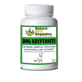 Dog Kryptonite Adrenal, Thyroid, Pituitary & Hypothalamic Support* (Size: DOG/ Kryptonite 150 caps / 500 mg)