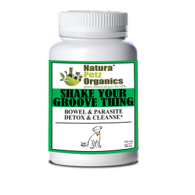 Bowel & Parasite Detox & Cleanse Capsules (Size: DOG/ 250 caps / 500 mg)