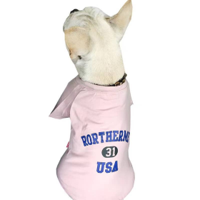 USA - Matching Pet and Owner Clothing Set (Color: pink, Size: Small)