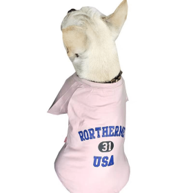 USA - Matching Pet and Owner Clothing Set (Color: pink, Size: 4XL)