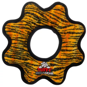 Tuffy Mega Gear Ring (Color: Orange & Black, Size: Mega)