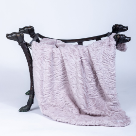 Cuddle Dog Blanket (Color: Pink Ice, Size: Small)