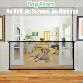 Qiao Net Dog Fence Barrier Fence For Indoor Safety (Color: Yellow, Size: 180cm)