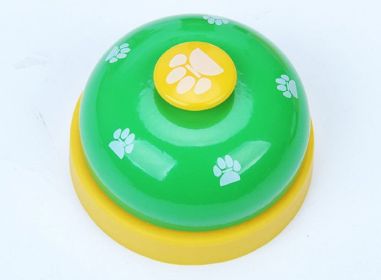 Training Clicker Non Skid Base, Potty Dog Training Clock (Color: Green)