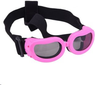 Goggles UV Protection Waterproof Windproof Anti-Fog Eye Glasses (Color: pink)