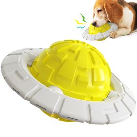 Sound Molar Decompression Dall Training Flying Saucer (Color: Yellow)