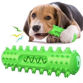 Toothbrush for Dogs Molar Stick Chew Tooth Cleaner Chew Toy (Color: Green)