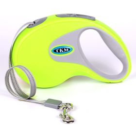 Retractable Dog Leash w/ Automatic Break & Lock System (color/length: green 3M)