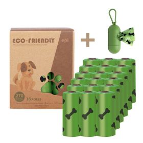 Degradable Bone Print Doggie Poop Bags (Quantity: 18 Rolls (270 Bags))